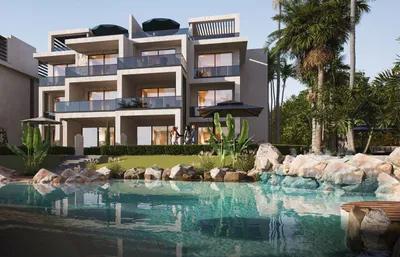 Contemporary 2-Bedroom Penthouse in One 7 Residence في الغردقة, البحر الأحمر - 6,482,250 جنيه