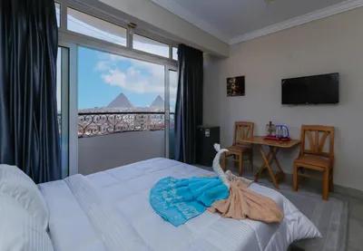 فندق صن رايز ( في قلب اهرامات الجيزة )متوفر غرف دبل تربل سنجل في الهرم, الجيزة - 800 جنيه