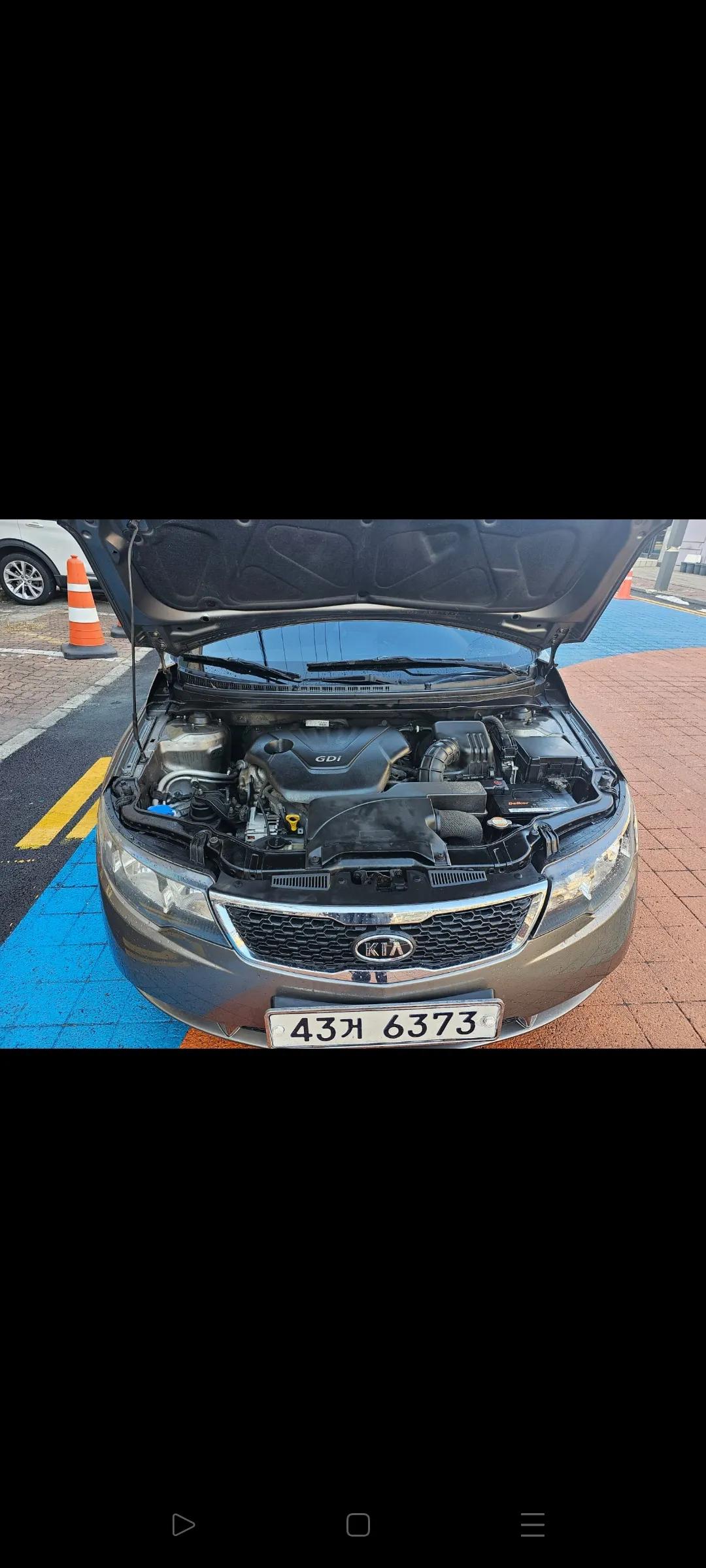 كيا فورتي كامله بصمه داخليه وخارجيه ما عدا الفتحه مرور ال GD