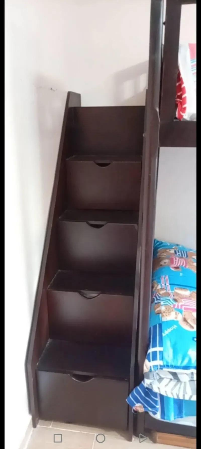 سرير أطفال عموله بدورين حجمه ١٢٠ سم خشب زان أحمر في 6 أكتوبر, الجيزة - 17,000 EGP