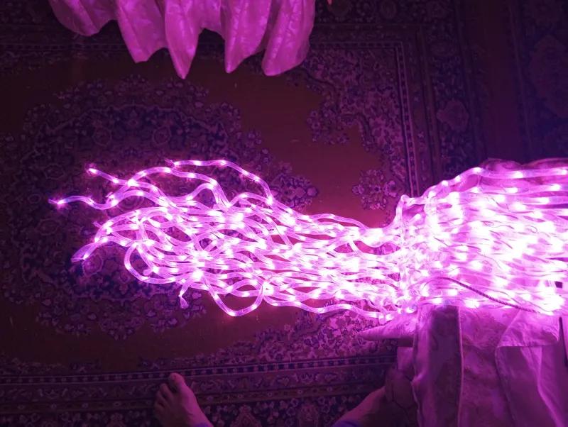 ستاره ليد 9 ملي جولد 4متر للمناسبات والمحلات والافراح